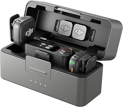 DJI Mic 3 (2 TX + 1 RX + Şarj Kutusu)